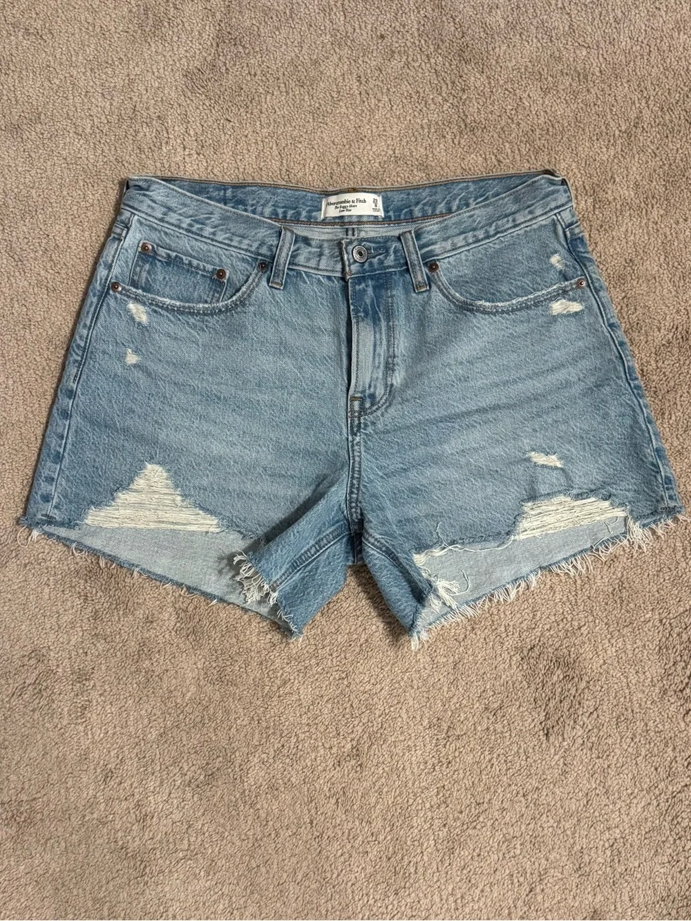 Abercrombie & Fitch The Baggy Short Low Rise